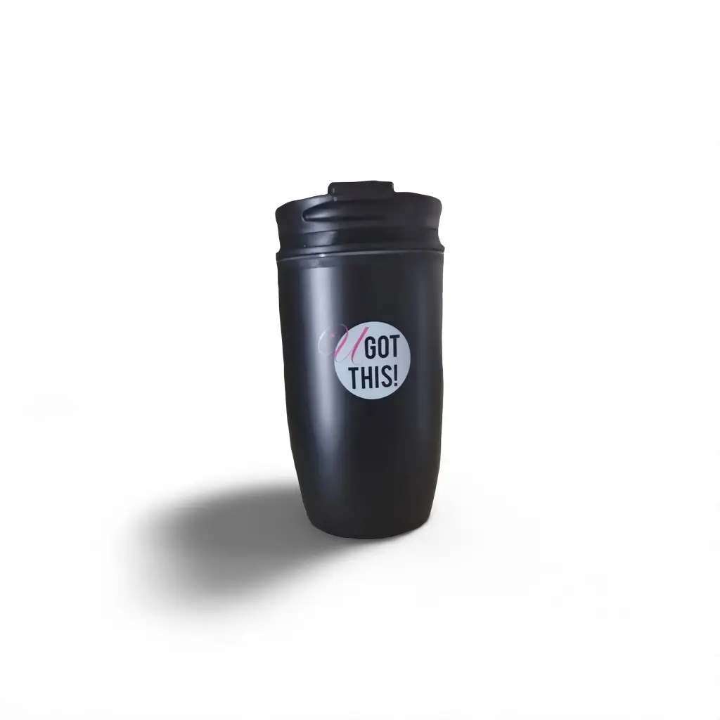 U GOT THIS! - Travel mugs - Black or White - Image 2