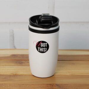 U GOT THIS! - Travel mugs - Black or White