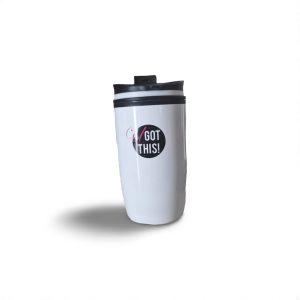 U GOT THIS! - Travel mugs - Black or White
