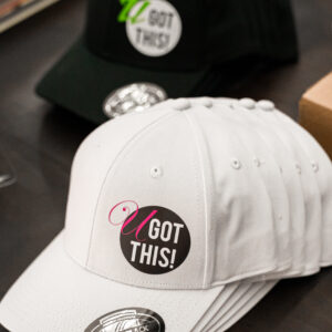 U GOT THIS! White baseball cap