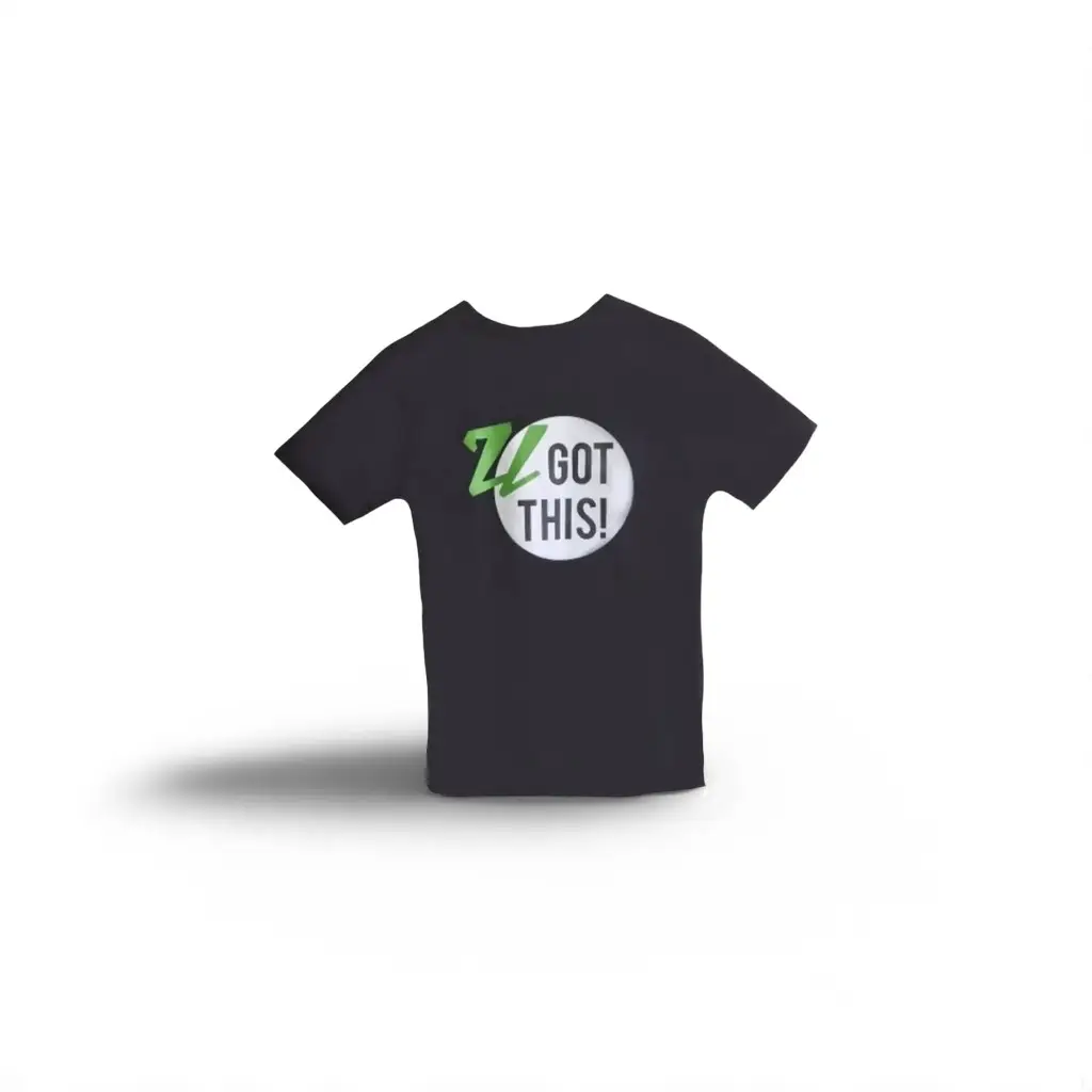 U GOT THIS! T'shirt Black - Image 2